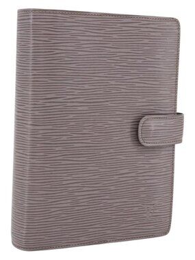 LOUIS VUITTON Epi Agenda MM Day Planner Cover Lilac R2004B LV Auth 159856